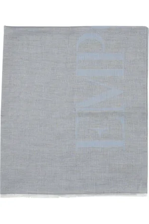Emporio Armani Heren, Accessoires, Blauw, Maat: ONE Size Wol