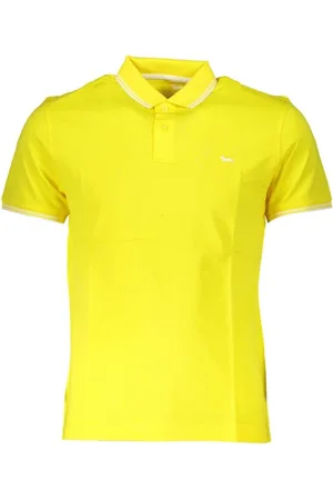 HARMONT&BLAINE Heren, Tops, Geel, Maat: M Katoen