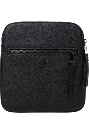 Armani Exchange Heren, Tassen, Zwart, Maat: ONE Size Leer