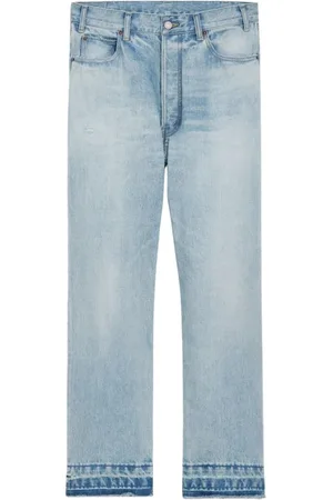 Céline Heren, Jeans, Blauw, Maat: W30 Katoen