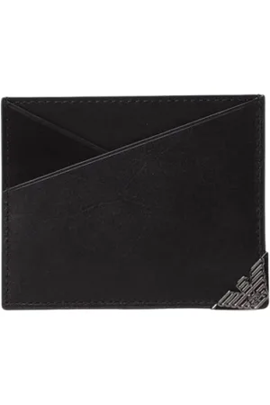 Emporio Armani Heren, Accessoires, Zwart, Maat: ONE Size Leer
