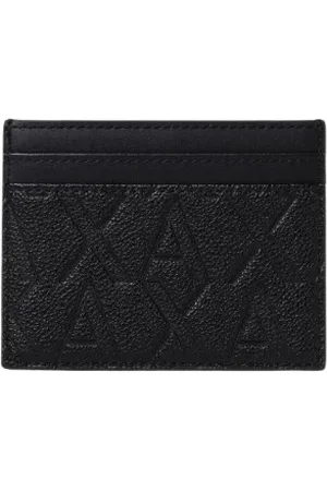 Armani Exchange Heren, Accessoires, Zwart, Maat: ONE Size Leer