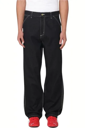 Carhartt Heren, Jeans, Zwart, Maat: W36 Katoen