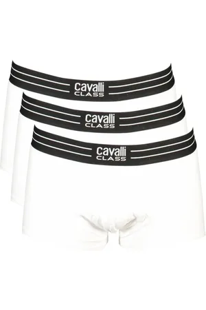 Roberto Cavalli Heren, Ondergoed, Wit, Maat: XL Katoen