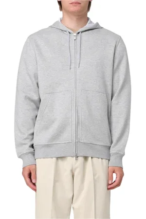 Brunello Cucinelli Heren, Sweatshirts & Hoodies, Grijs, Maat: M