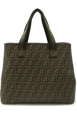 Fendi Dames, Pre-owned, Groen, Maat: ONE Size