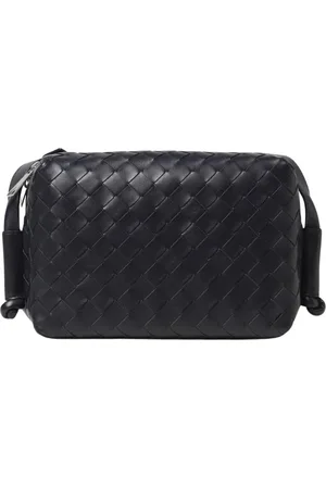 Bottega Veneta Heren, Tassen, Blauw, Maat: ONE Size Leer