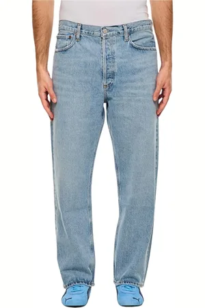 AGOLDE Heren, Jeans, Blauw, Maat: W31 Katoen