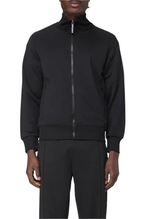 Palm Angels Heren, Sweatshirts & Hoodies, Zwart, Maat: S Katoen