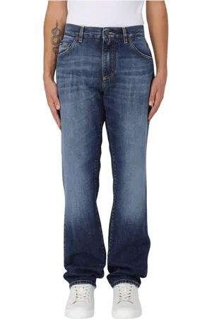 Dolce & Gabbana Heren, Jeans, Blauw, Maat: 3XL Katoen