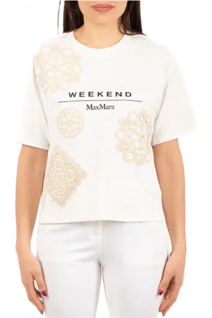 Max Mara Dames, Tops, Wit, Maat: M