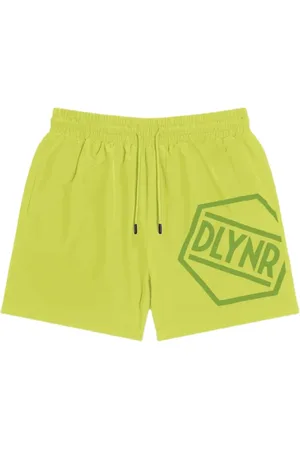 DOLLY NOIRE Heren, Badkleding, Geel, Maat: M Poliester