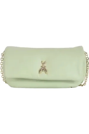 Patrizia Pepe Dames, Tassen, Groen, Maat: ONE Size Leer