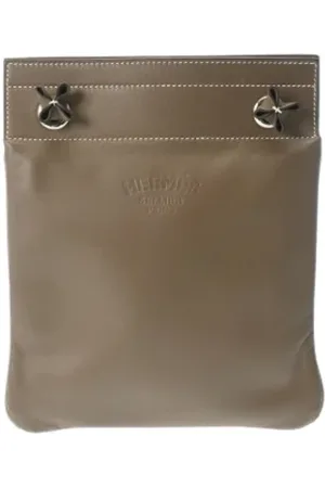 Hermès Dames, Pre-owned, Bruin, Maat: ONE Size Leer