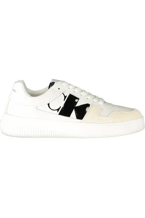 Calvin Klein Heren, Schoenen, Wit, Maat: 40 EU Poliester