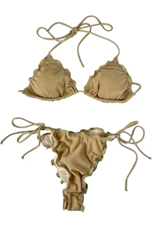 MC2 SAINT BARTH Dames, Badkleding, Geel, Maat: S Viscose