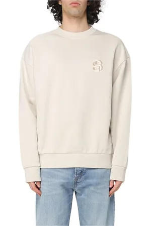 HUGO BOSS Heren, Sweatshirts & Hoodies, Wit, Maat: M
