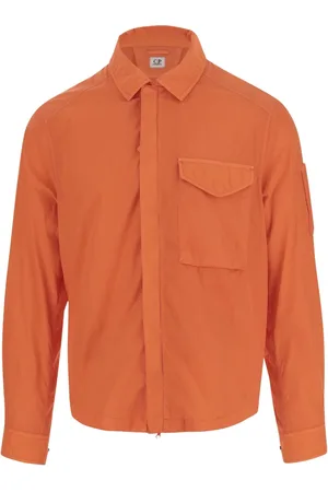 C.P. Company Heren, Jassen, Oranje, Maat: M Nylon
