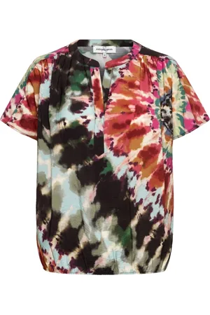&Co Woman Dames, Blouses & Shirts, Veelkleurig, Maat: M Viscose