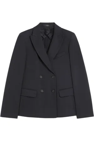 Max Mara Dames, Jassen, Zwart, Maat: XL Katoen