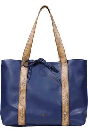 ALVIERO MARTINI 1A CLASSE Dames, Tassen, Blauw, Maat: ONE Size Katoen