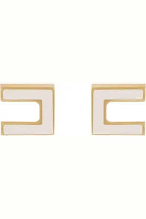 Elisabetta Franchi Dames, Accessoires, Geel, Maat: ONE Size Leer