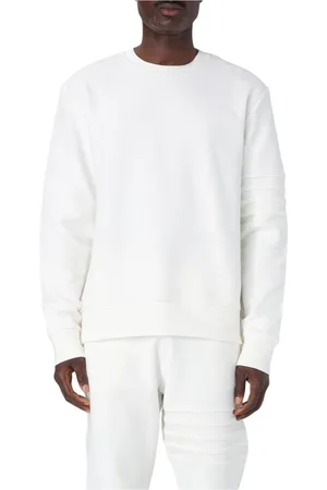 Thom Browne Heren, Sweatshirts & Hoodies, Wit, Maat: XL Katoen