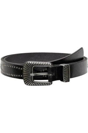 ONLY Dames, Accessoires, Zwart, Maat: 85 CM Leer