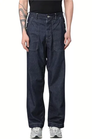 C.P. Company Heren, Jeans, Blauw, Maat: XL Katoen