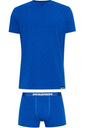 Dsquared2 Heren, Nachtkleding & Lounge, Blauw, Maat: M