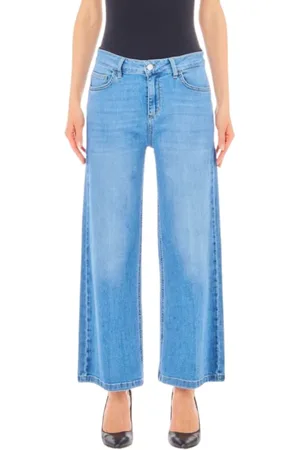 Liu Jo Dames, Jeans, Blauw, Maat: W31 Katoen