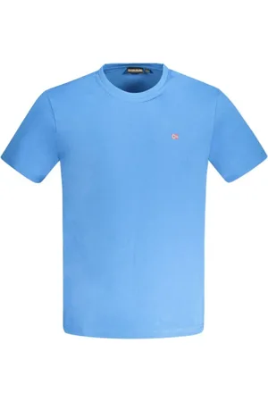 Napapijri Heren, Tops, Blauw, Maat: 2XL Katoen