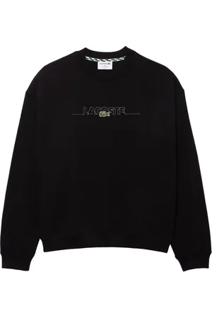 Lacoste Heren, Sweatshirts & Hoodies, Zwart, Maat: 2XL Katoen