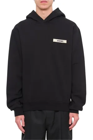 Jacquemus Heren, Sweatshirts & Hoodies, Zwart, Maat: S Katoen