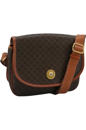 Céline Dames, Pre-owned, Bruin, Maat: ONE Size Leer