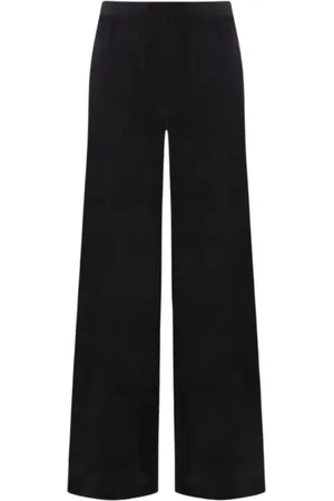 Liu Jo Dames, Broeken, Zwart, Maat: S Viscose