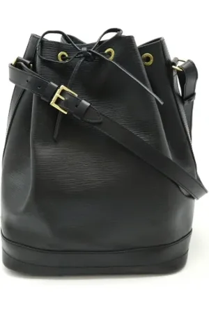 LOUIS VUITTON Dames, Pre-owned, Zwart, Maat: ONE Size Leer