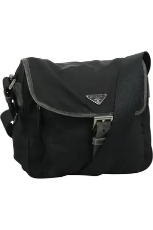 Prada Dames, Pre-owned, Zwart, Maat: ONE Size Nylon
