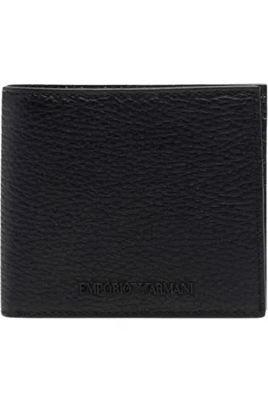Emporio Armani Heren, Accessoires, Zwart, Maat: ONE Size Leer