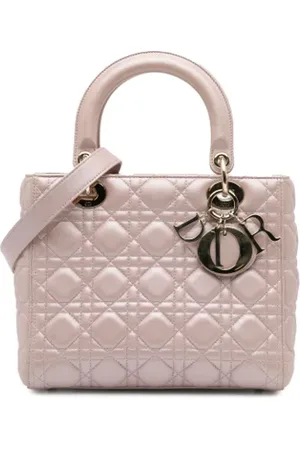 Dior Dames, Pre-owned, Roze, Maat: ONE Size Leer