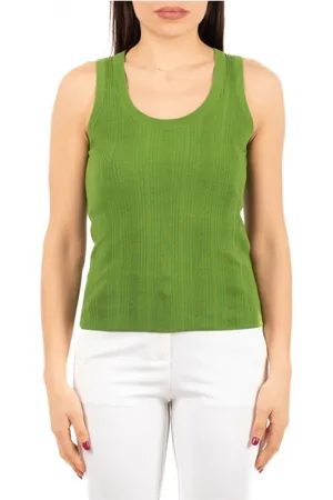 Max Mara Dames, Tops, Groen, Maat: S