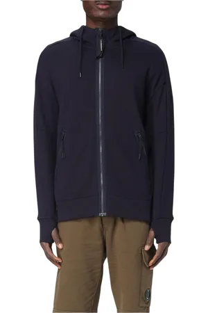 C.P. Company Heren, Sweatshirts & Hoodies, Blauw, Maat: 2XL Katoen