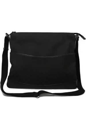 Gucci Heren, Pre-owned, Zwart, Maat: ONE Size Leer