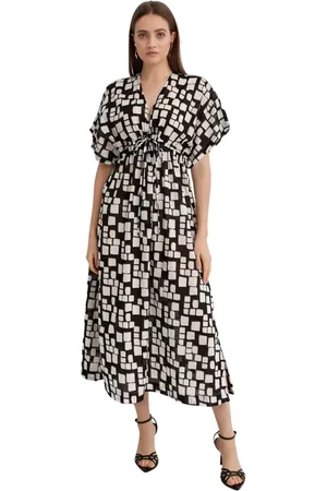 Max Mara Dames, Jurken, Bruin, Maat: S Katoen