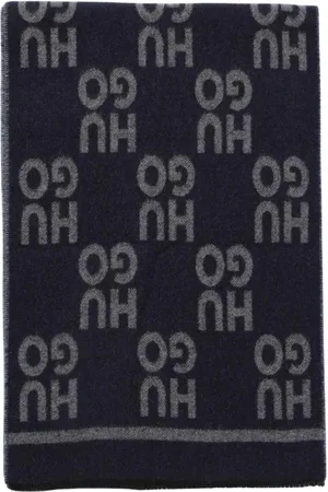 HUGO BOSS Heren, Accessoires, Zwart, Maat: ONE Size Wol