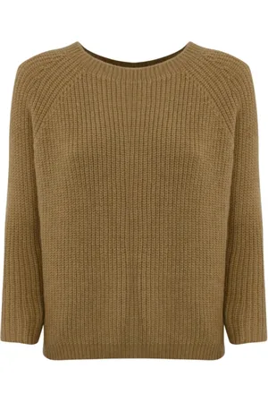 Max Mara Dames, Truien, Bruin, Maat: S