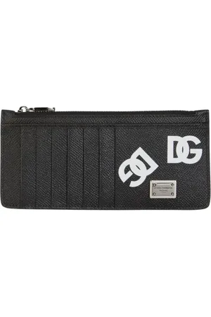 Dolce & Gabbana Heren, Accessoires, Zwart, Maat: ONE Size Leer