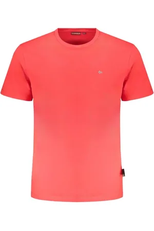 Napapijri Heren, Tops, Rood, Maat: M Katoen