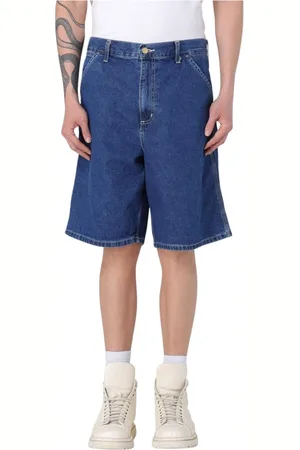Carhartt Heren, Korte broeken, Blauw, Maat: W31 Denim