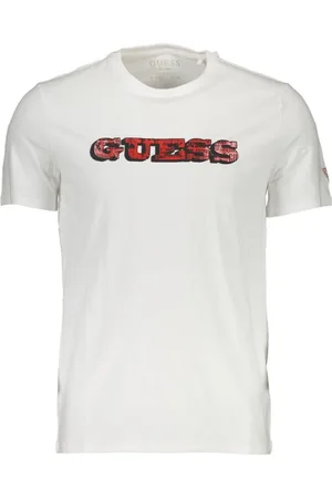Guess Heren, Tops, Wit, Maat: 2XL Katoen